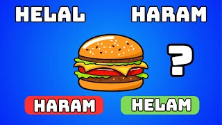 Halal Haram Food Quiz 🍔 [upl. by Zeena778]