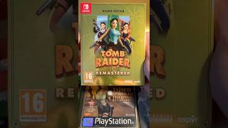 Tomb Raider Remastered Deluxe Edition Switch Unboxing tombraider switch [upl. by Sherlock]