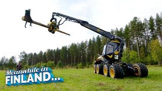 FOREST MACHINE RODEO  Meanwhile In Finland EP 1  Dudesons [upl. by Notelrahc128]