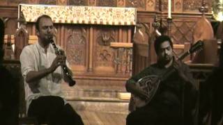 Ayman Fanous and Kinan Azmeh  BouzoukiClarinet Duet [upl. by Earized]