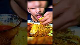 Mukbang Eating Chicken Fry Chicken Curry Chicken Pakoda ASMR With Rice And Salads ASMR Eating Show [upl. by Ahsitram]