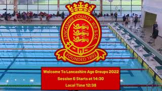 2022 Session 5 Lancashire County Swimming Championships [upl. by Latini]