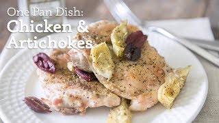 One Pan Chicken with Artichoke [upl. by Idas9]