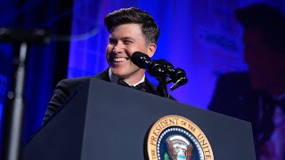 Top 7 jokes Colin Jost made about Trump at White House Correspondents’ Dinner [upl. by Tiffany]