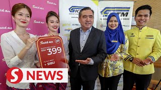 More flights to Sibu more train services for CNY travellers says Transport Minister [upl. by Akyeluz]