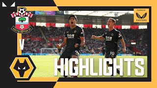 RAUL JIMENEZ IS BACK  Southampton 01 Wolves  Highlights [upl. by Cassilda]