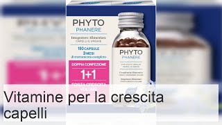 Complesso vitaminico per capelli composizione effetti recensioni [upl. by Eikciv]