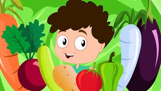 Vegetable Song For Children  Kids Songs And Videos [upl. by Berget]