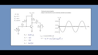 Topic 29 Introduction to the Common Emitter Amplifier [upl. by Oys]