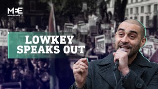 Lowkey speaks out responds to campaign calling for his removal from Spotify [upl. by Bates]