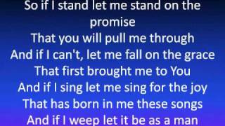 If I Stand by Rich Mullins Lyrics [upl. by Kalil]