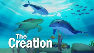 The CREATION 🌎 Animated Bible Stories  BIBTOONS GO [upl. by Ahsikahs]