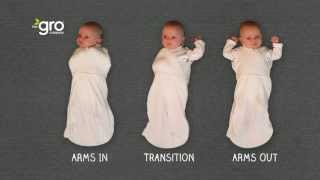 How to use the Swaddle Grobag [upl. by Asemaj256]