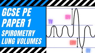 AQA GCSE PE Spirometer Trace amp Lung Volumes  Tidal Volume Reserve Volumes amp Residual Volume  AQA [upl. by Lenny812]