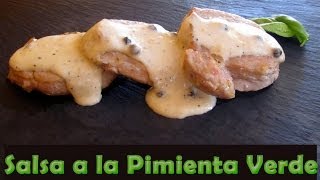 COMO HACER SALSA A LA PIMIENTA RECETA FACIL [upl. by Harol269]