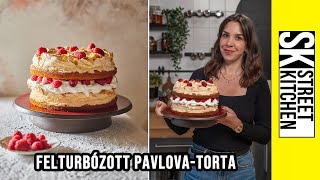 Brutááál🤯 PAVLOVATORTA málnával🎂 [upl. by Richart]