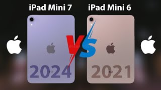 iPad Mini 7 2024 Vs iPad Mini 6 2021 [upl. by Atinreb]