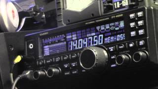 Yaesu FT450D HIGH Speed CW Practice WPM 35 [upl. by Limaj77]