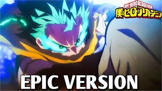 Deku Vs Shigaraki Apex Form  My Hero Academia S7 E12 EPIC SOUNDTRACK MHA Dekus Rage Theme OST BGM [upl. by Kass363]