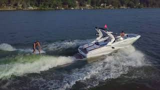 2018 CENTURION FI21 WAKESURFING [upl. by Eta653]