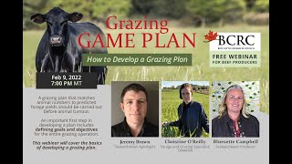 Grazing Game Plan  Developing a Grazing Plan [upl. by Issirk]