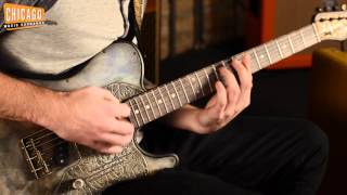 James Trussart SteelTopCaster Antique Silver amp Engraved Roses  CME Gear Demo  Joel Bauman [upl. by Tsugua]