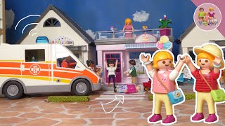 BFF Tag mit Lena und Yara 🛍️ der Unfall 🚑Playmobil Film deutsch der letzte Schultag Zeugnisse 🧾🏫 [upl. by Naitsirhk]