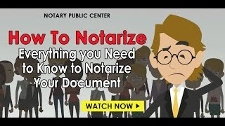 How to Notarize Everything You Need to Know About Notarizing Your Document [upl. by Ahsikym]