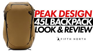 PEAK DESIGN 45L TRAVEL BACKPACK  My New Favorite [upl. by Abijah]