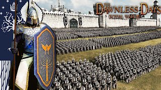 10 000 Men of Gondor VS 80 000 Northern Orcs  Easterlings  The Lord Of The Rings Cinematic Battle [upl. by Ynohtnael]