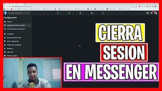 COMO CERRAR SESION en MESSENGER ✅ [upl. by Kafka949]