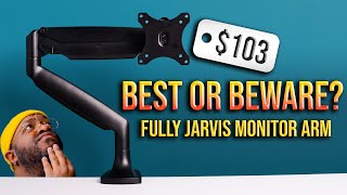 Is the Fully Jarvis Monitor Arm the BEST Monitor Arm in 2023 [upl. by Ahsauqal]