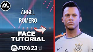 FIFA 23  ÁNGEL ROMERO Face  Stats Tutorial [upl. by Zilef76]