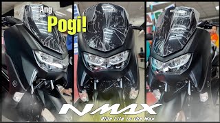 Ang ganda naman ng Yamaha Nmax 155 na ito🔥 Color matte black✅ Mag kano naba ang presyo ngayon 🤔 [upl. by Noyar]