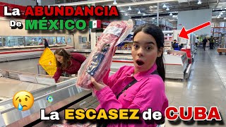 Cubana 🇨🇺VA a un SUPERMERCADO en MÉXICO 🇲🇽 Conozco por PRIMERA VEZ😱 COSTCO [upl. by Hoag664]