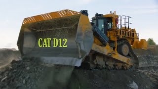 Caterpillar D12 Bulldozer [upl. by Franciscka]