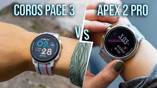 Coros Pace 3 VS Apex 2 Pro  Your Next GPS Watch [upl. by Sucy]