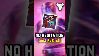 The No Hesitation PvE God Roll to absolutely grind for thefinalshape destiny2 geekermon [upl. by Anaet968]