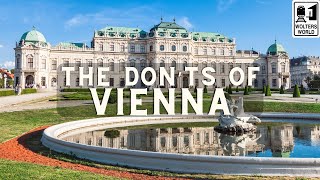 What NOT to Do in Vienna Austria [upl. by Angus951]