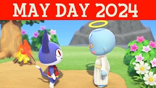 FASTEST 2024 May Day maze WALKTHROUGH for Animal Crossing New Horizons [upl. by Olmstead825]