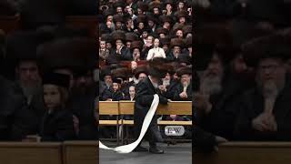 Skver Rebbe dances Mitzvah Tantz At The Wedding Of His First Great Grandchild  Shvat 5784 [upl. by Konyn]