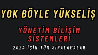 2024 yks tercih Yönetim bilişim sistemleri sıralamaları yok böyle yükseliş bu yılda dikkatli olun [upl. by Hunger]