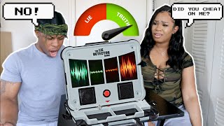 COUPLES LIE DETECTOR TEST DID HE REALLY CHEAT [upl. by Eadahc151]