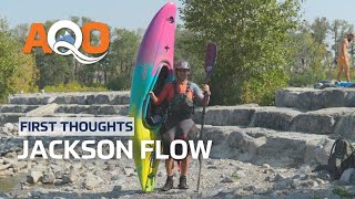 Jackson Flow Kayak 2023  First Thoughts Review [upl. by Ayotac757]