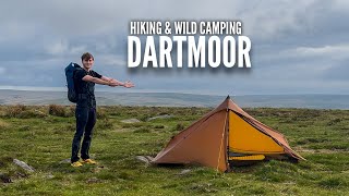 Hiking amp wild camping in Dartmoor [upl. by Nylrebmik172]