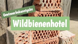 DIY Wildbienenhotel einfach amp schnell gemacht  Gewinnerbekanntgabe [upl. by Barnett355]