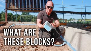 KEEPING OUR WALLS WARM  THERMOBLOCKS and how we used them on our SELF BUILD [upl. by Bodkin683]