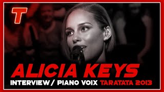 Alicia Keys Interview  piano voix Intégrale [upl. by Dyl]