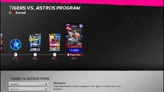 MLB® The Show™ 24 104 Update TIGERS vs ASTROS Program All Rewards Revealed with All Attributes [upl. by Nelac13]