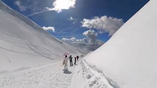 25 m of snow  Nebelhorn walk March 2024 [upl. by Netsoj394]